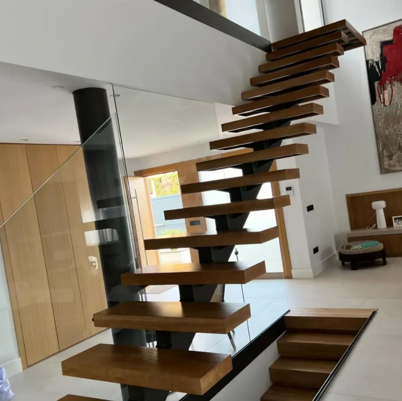 Escaleras y barandas, trabajo 5 de Carpintería FL Florentino